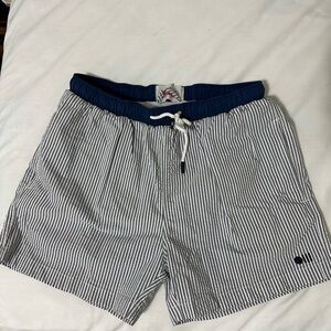 Solid and Striped seersucker bathing suit